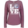 3077 Ladies' Extra Soft Tri-Blend Longsleeve Thumbnail